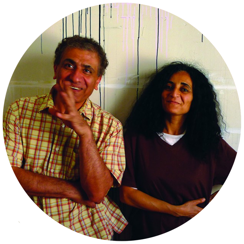 Ghada Amer and Reza Farkhondeh
