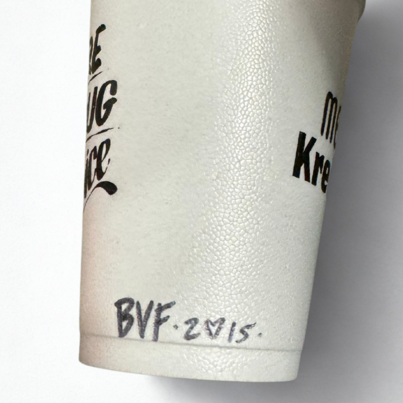 “Double Cup Styrofoam Cup” Baron Von Fancy